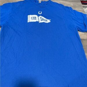 NFL Indianapolis Colts “ For The Shoe” T-Shirt Men’s Size XL